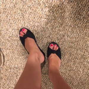 Espadrille wedge sandals